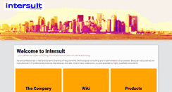 Desktop Screenshot of intersult.com